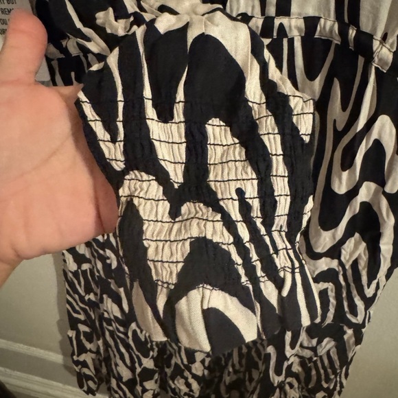 Saint and Sophia swirl Olivia zip up dress size us14 new with tags - Picture 2 of 4